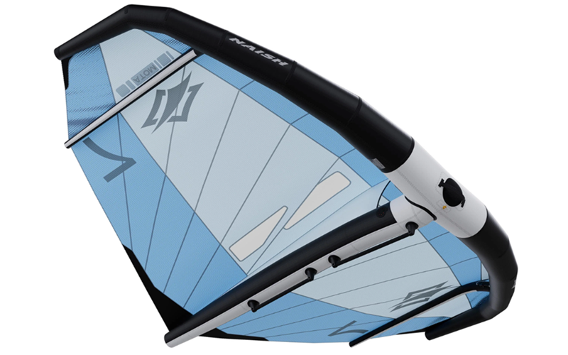 вид снизу три баллона для слабого ветра Винг адх неш